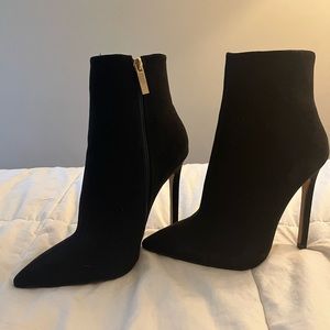 ASOS Black high bootie